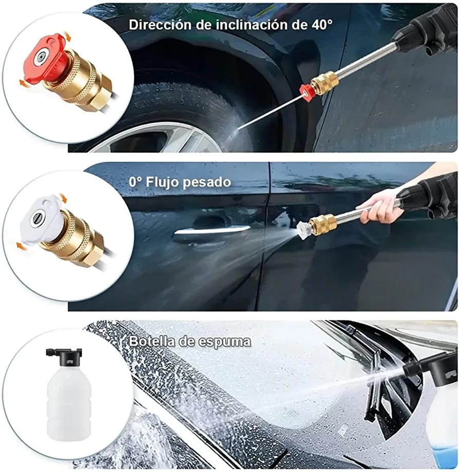 HIDROLAVADORA PORTATIL RECARGABLE [MLS05]